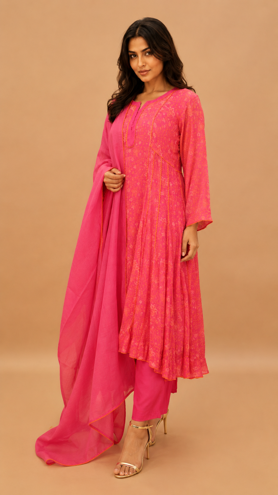 Kurta pant with dupatta (3 piece set)  for traditional wear