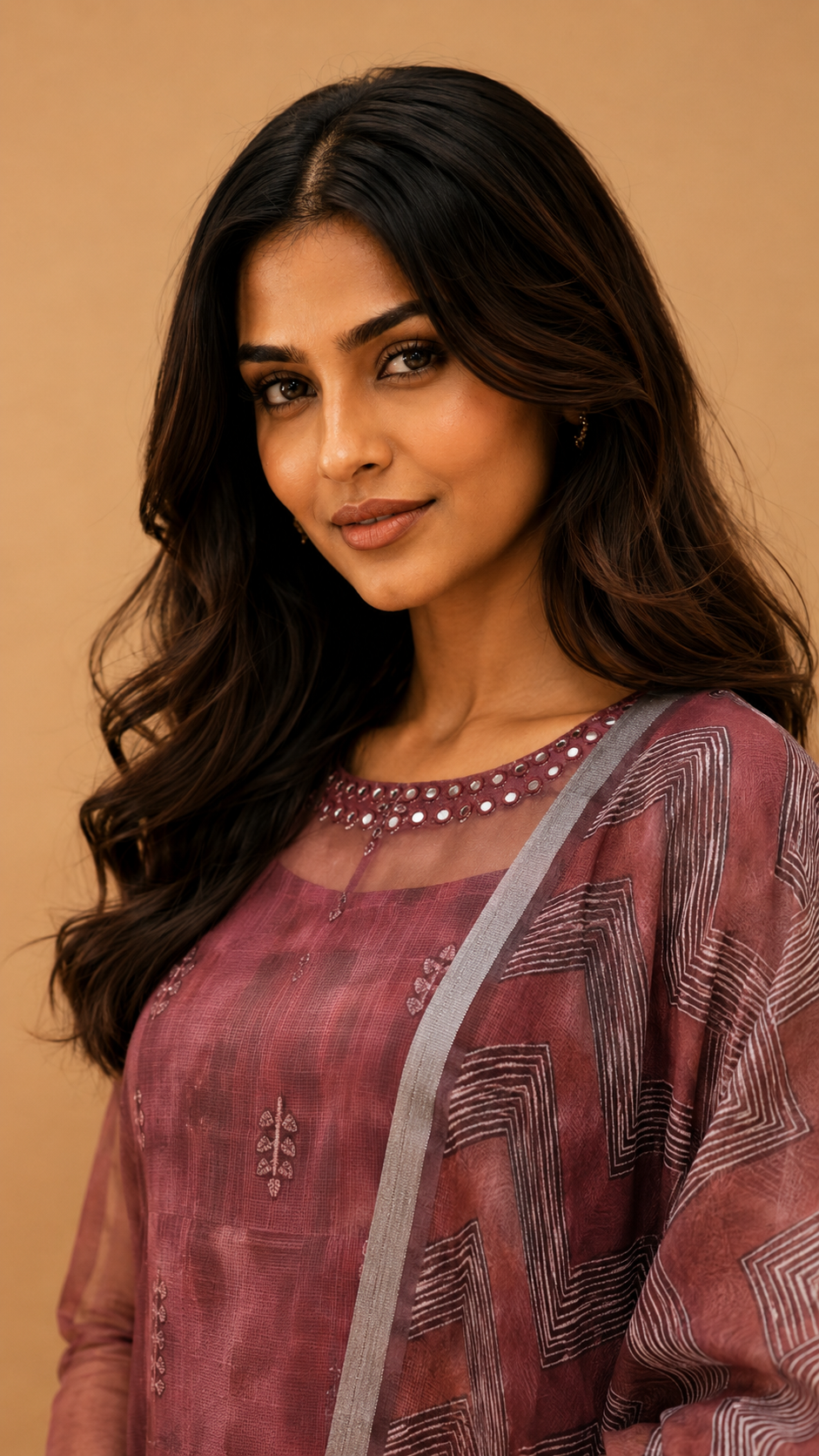 Kurta pant with dupatta (3 piece set)  for traditional wear