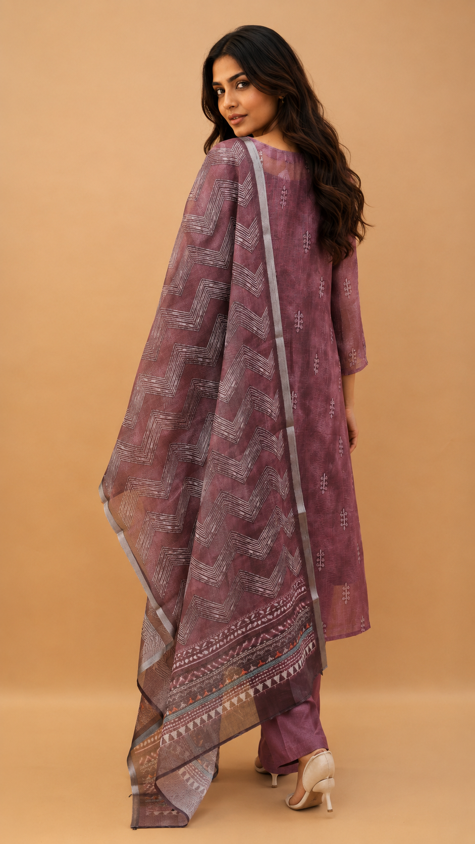 Kurta pant with dupatta (3 piece set)  for traditional wear