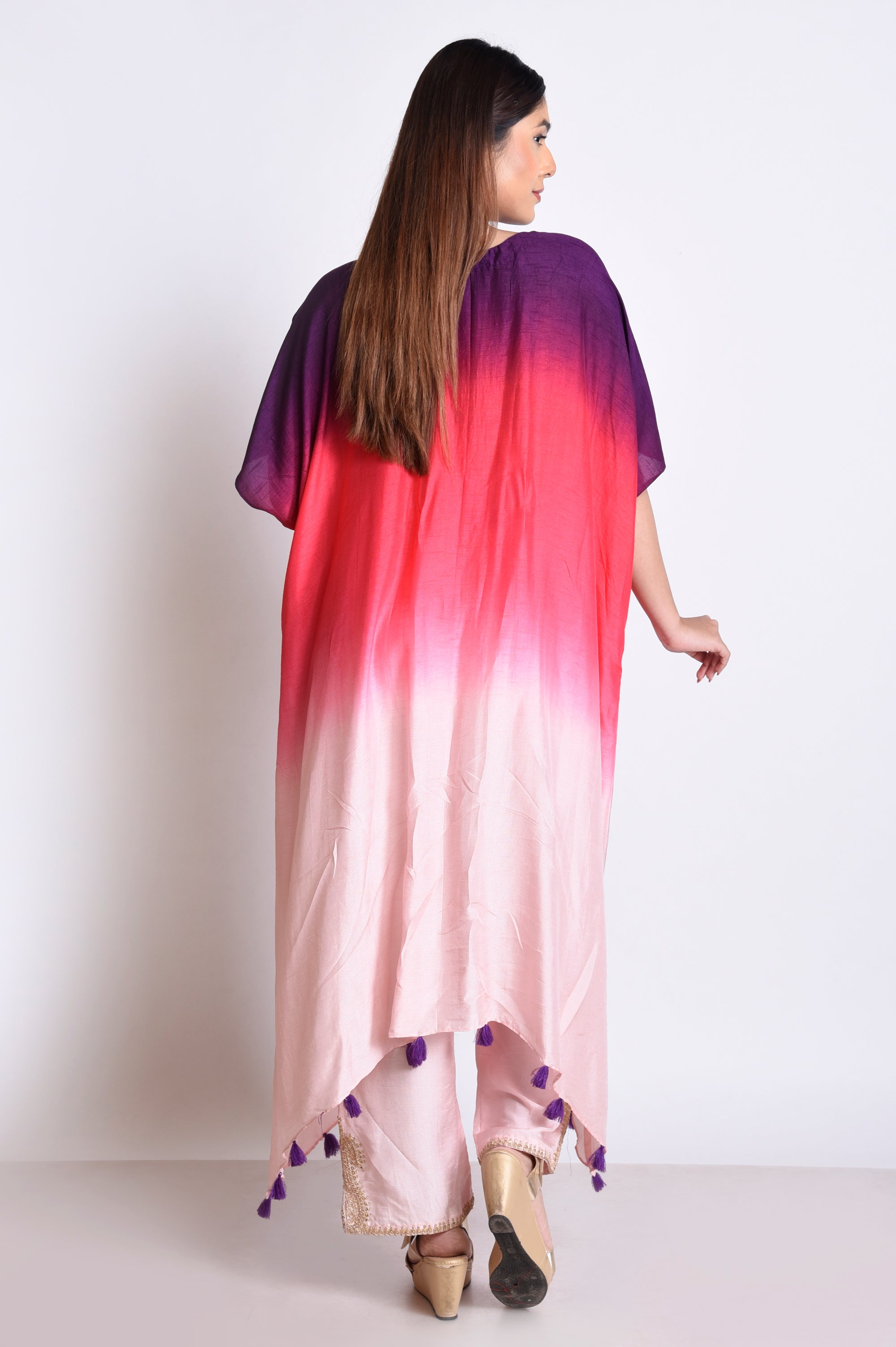 Shaded Kaftan Set