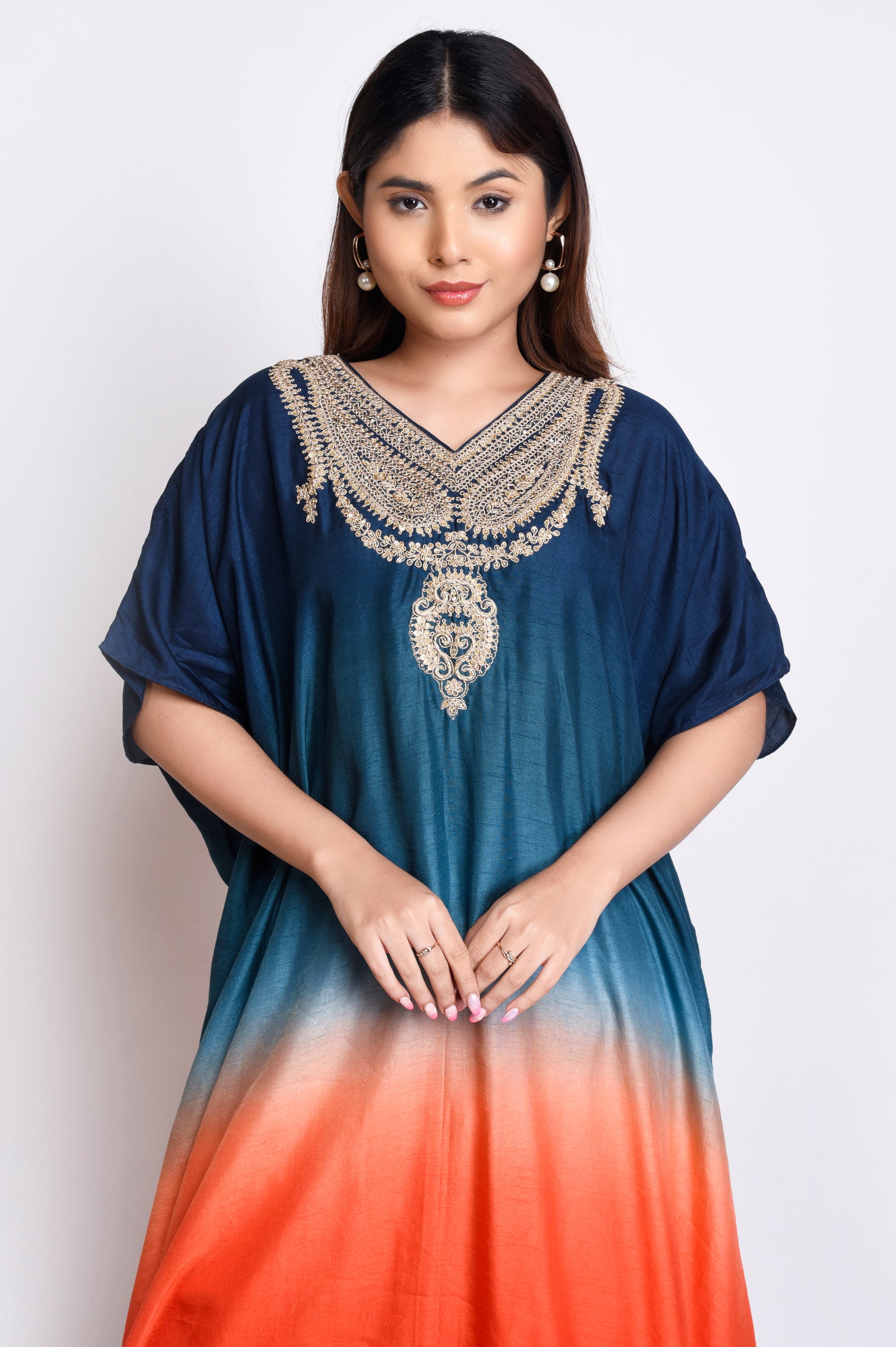 Shaded Kaftan Set