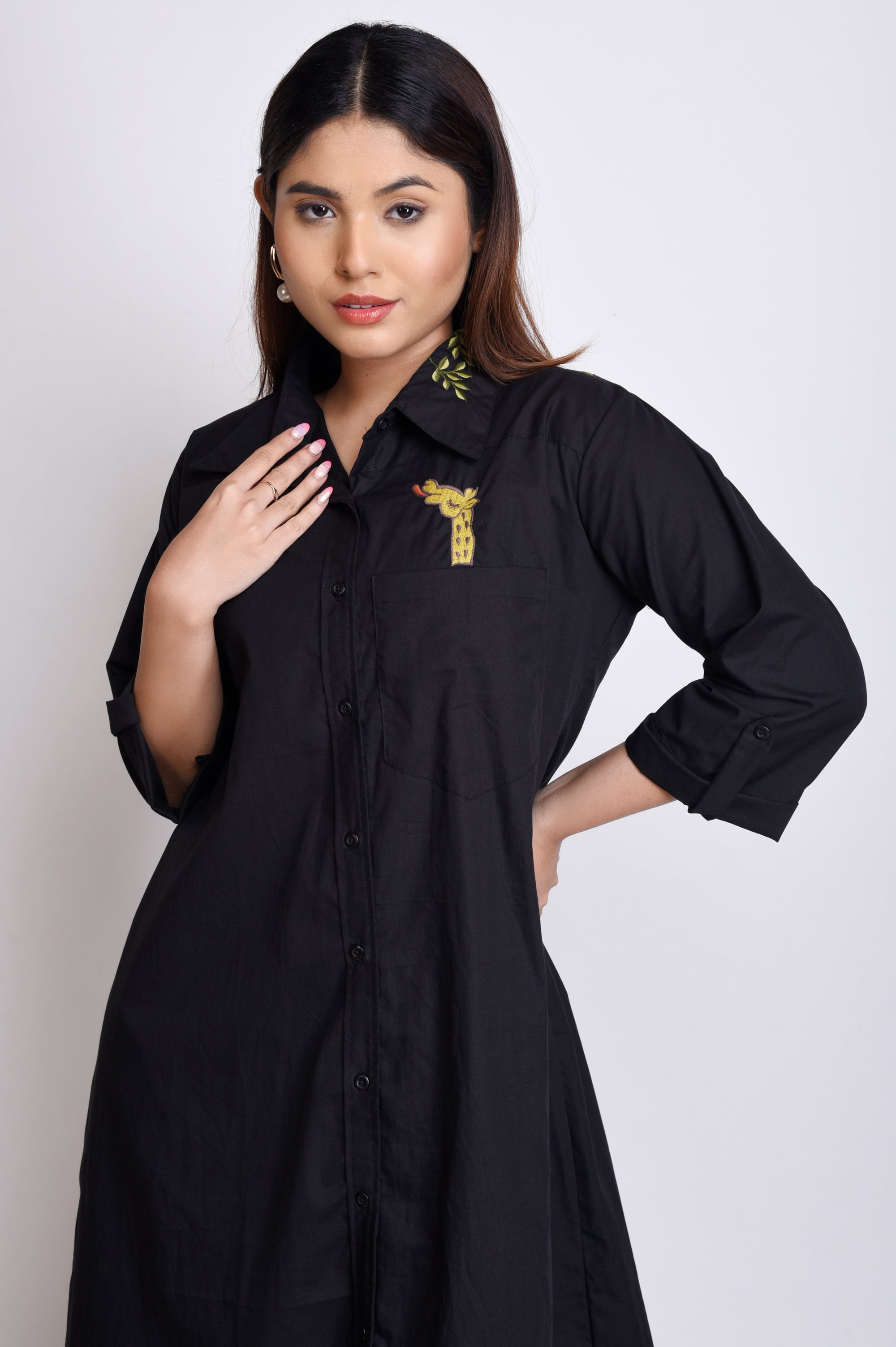 Smart Embroidery Kurta Set