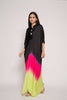 Designer Tie-Dye & Kodi Work Kaftan Gown