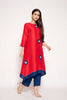 Simple Tie-Dye Kurta set in Bold Colors