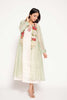 Embroidered Long Jacket Dress Set