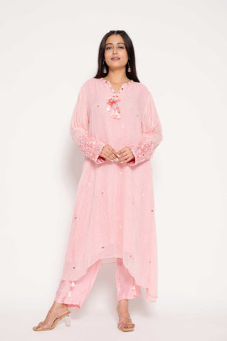 Sheer Kurta Set