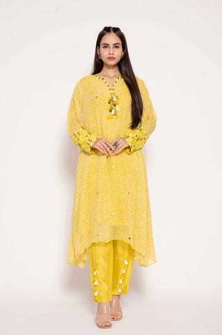 Sheer Kurta Set