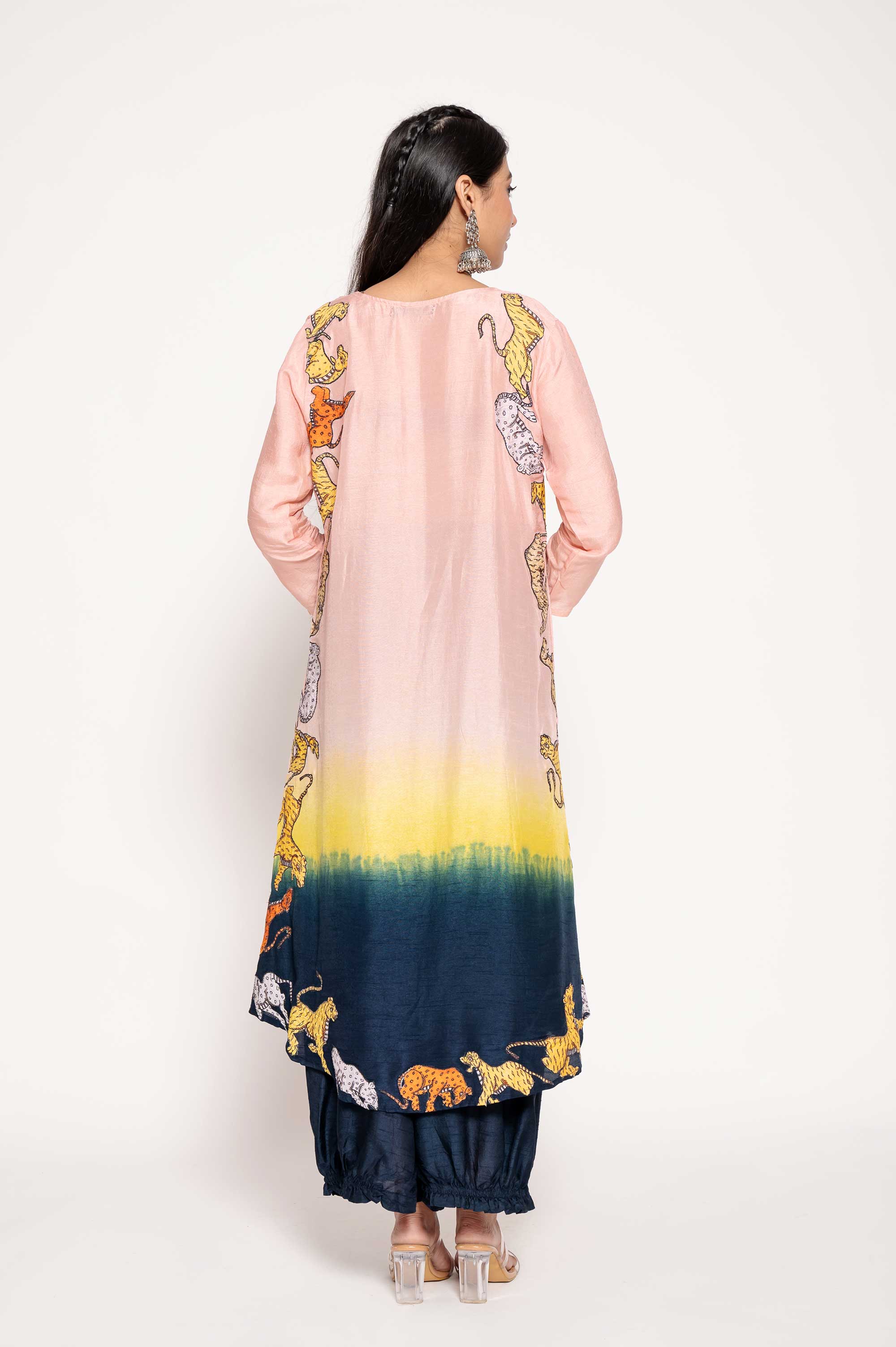 Animals-Appliqued Kurta Set