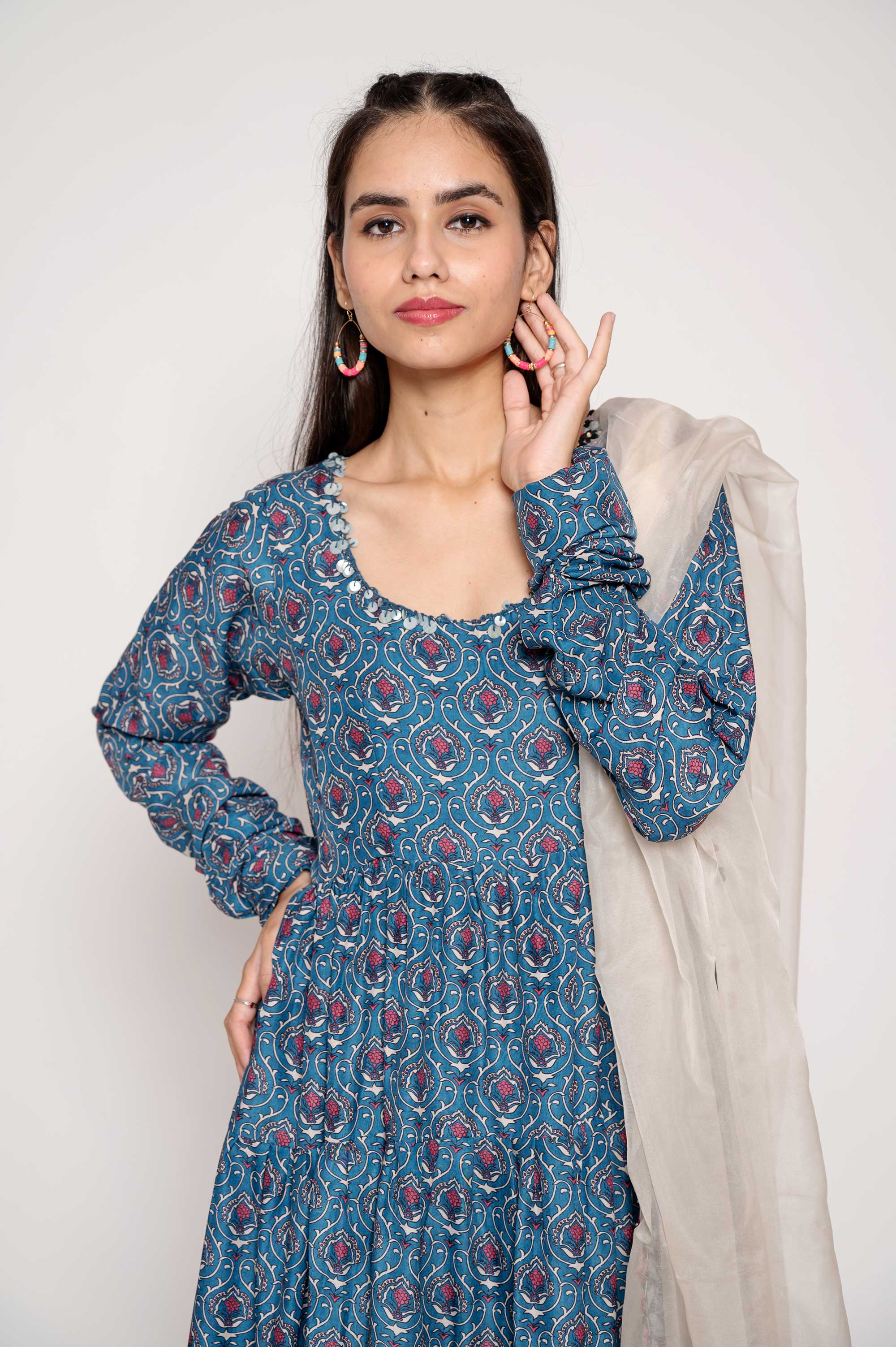 Voluminous 3pc Kurtaset