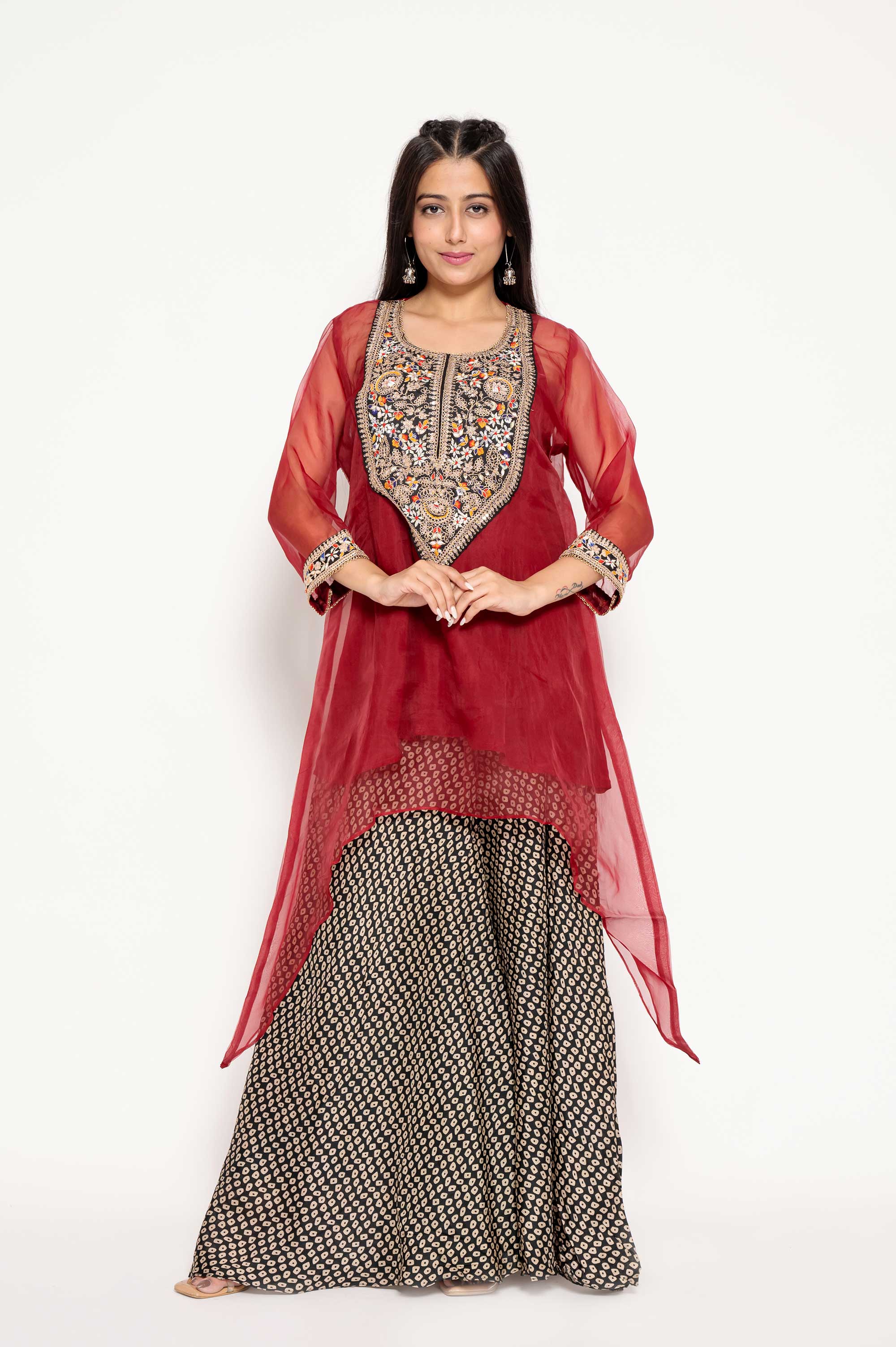 Ethenic Coord with front Embroidery