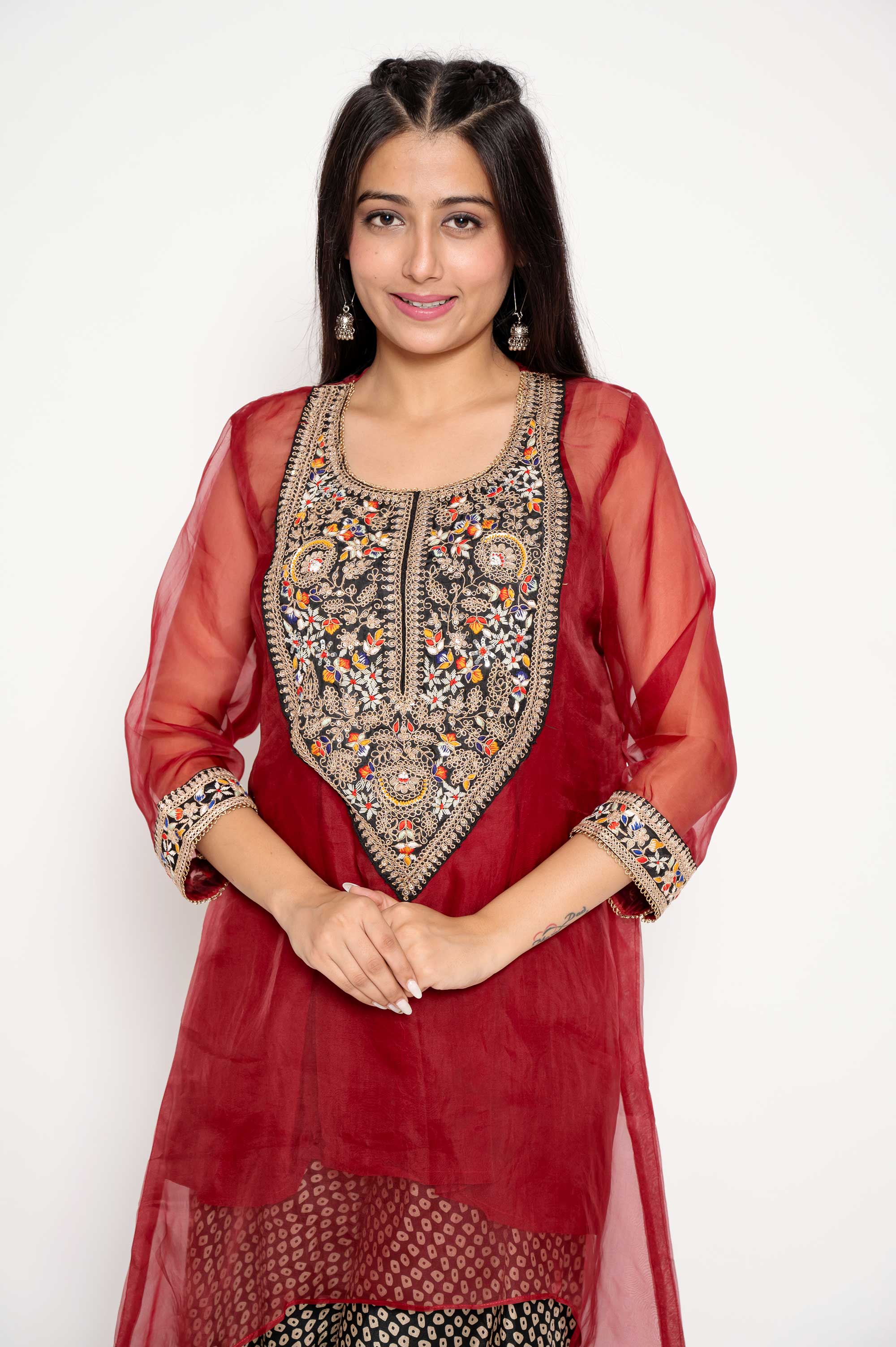 Ethenic Coord with front Embroidery