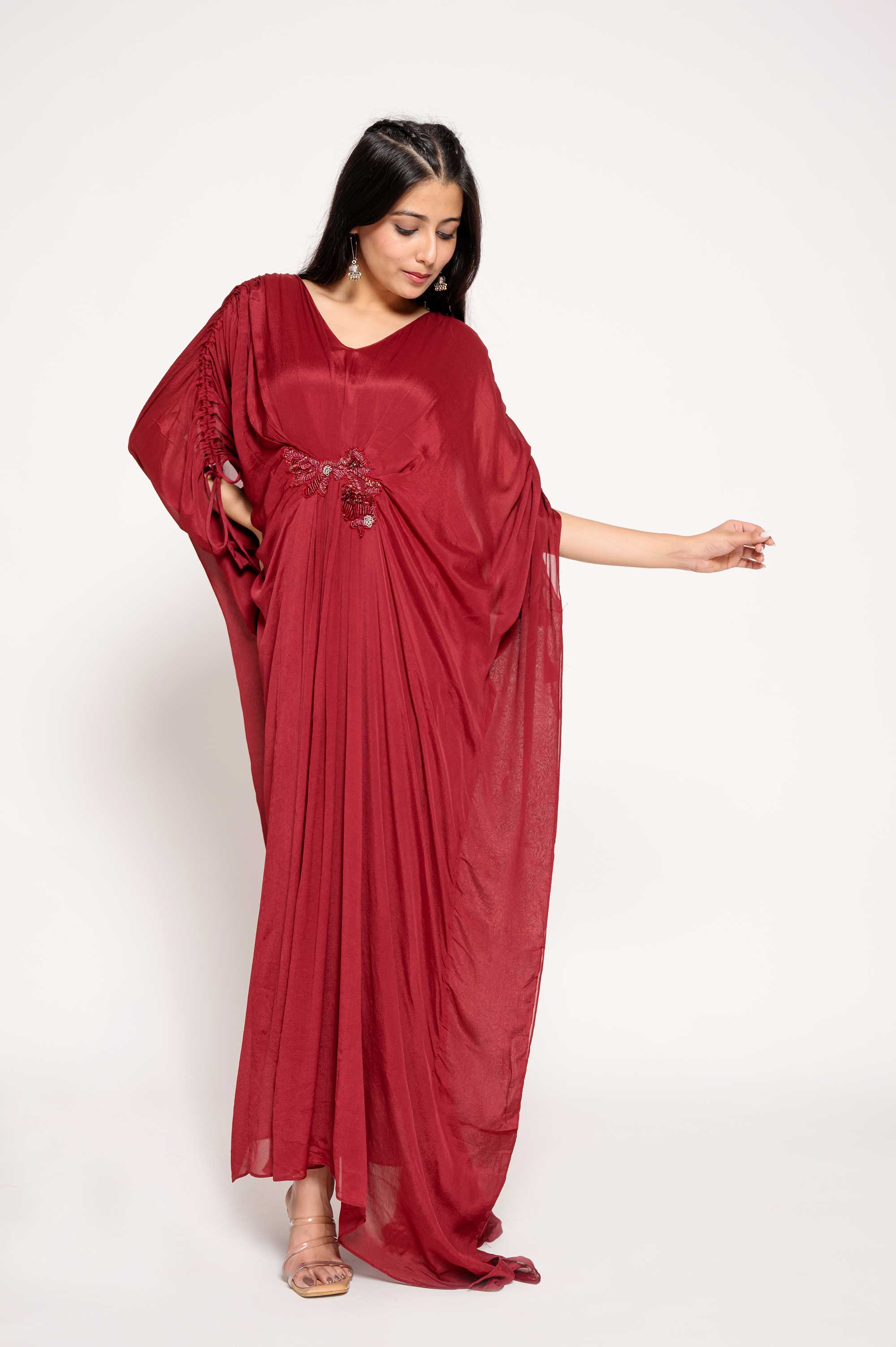 Kaftan Gown with boota work