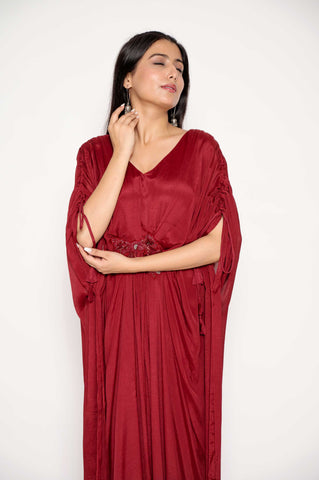 Kaftan Gown with boota work