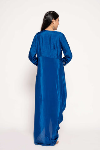 Solid 1 Color Gown with Boota