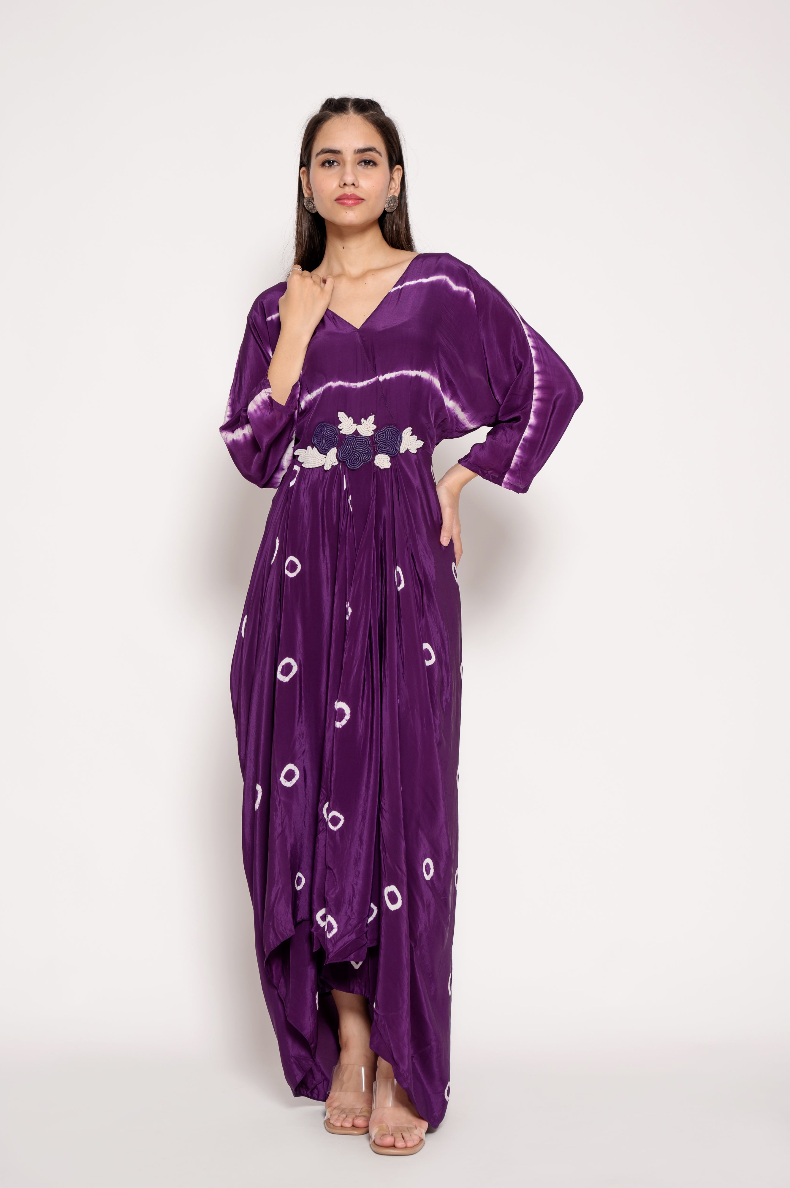 Tie Dye Boota  Work Gown