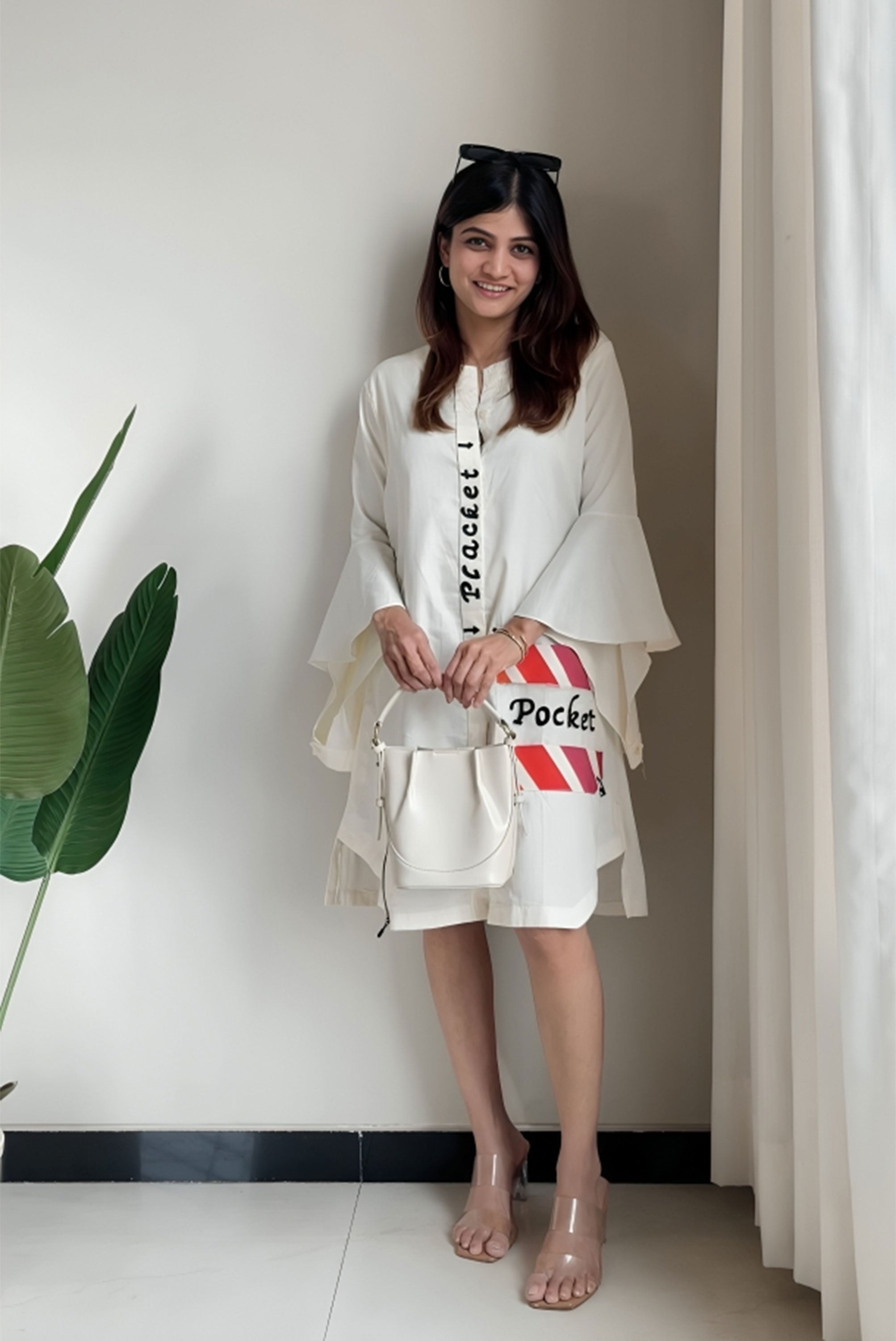 Shirt Pattern Dress and Umbrella Sleeves