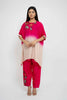 Dual Shaded - Appliqued Baggy Kurta Set