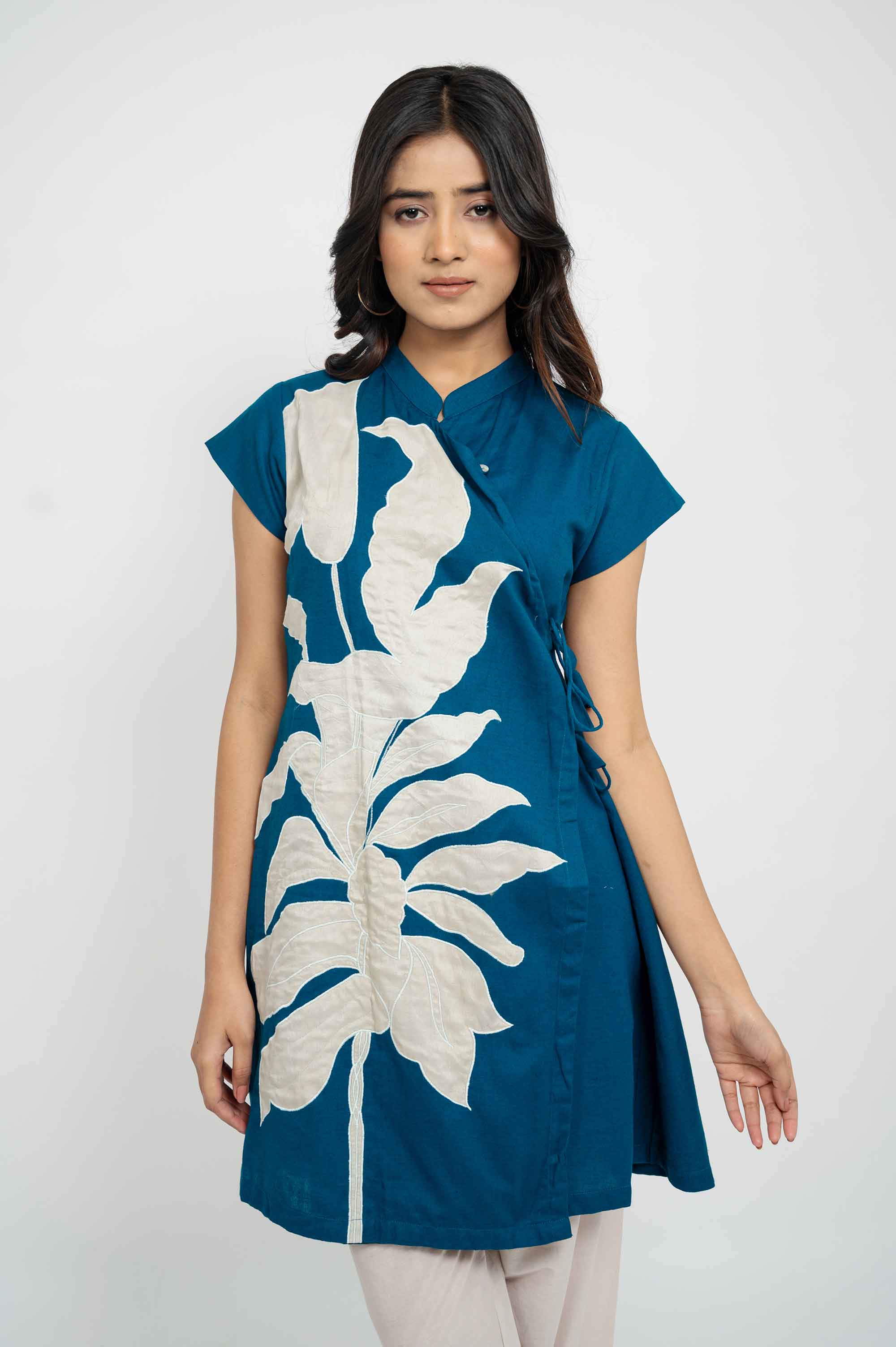 Bold Leaf Applique Coord