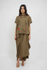 Smart Dhoti-Coord with delicate embroidery