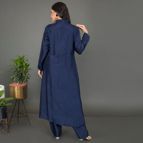 Draped designed Kurta set