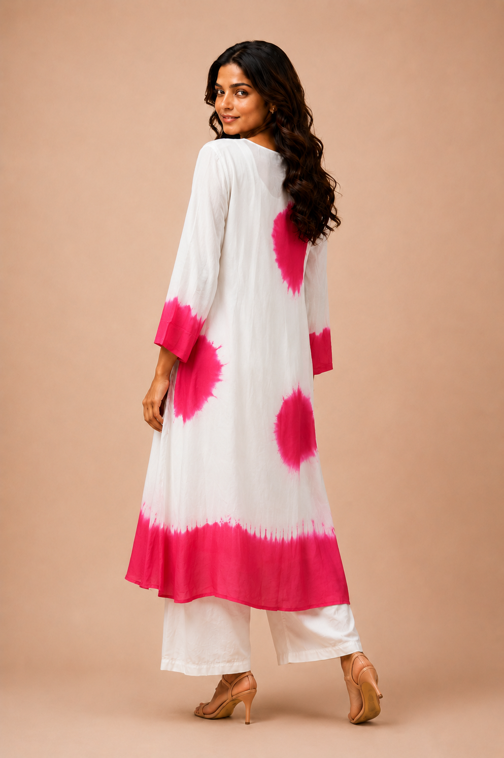 Straight long kurta  with pant traditional ware