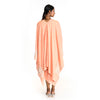 Elegant gown with cape jacket