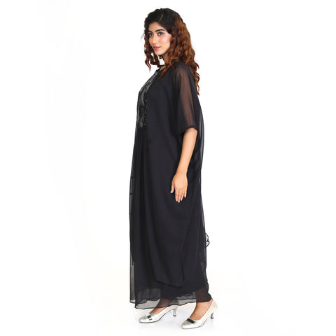 Effortlessly Glamorous Gown With Jumpsuit