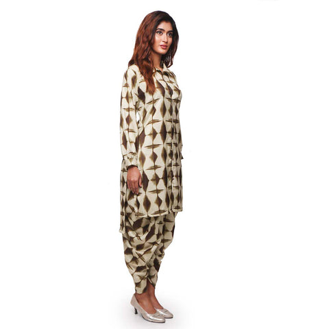 Geometric print ethnic coords