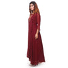 Layered ethnic gown