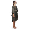 Lady in - satin cocktail dress