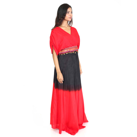 Organza Indowestern dress